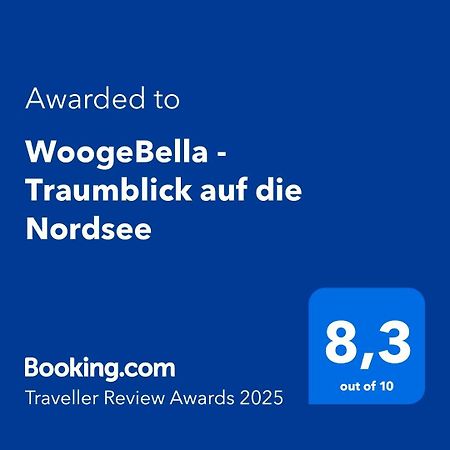 Woogebella - Traumblick Auf Die Nordsee Wangerooge Zewnętrze zdjęcie